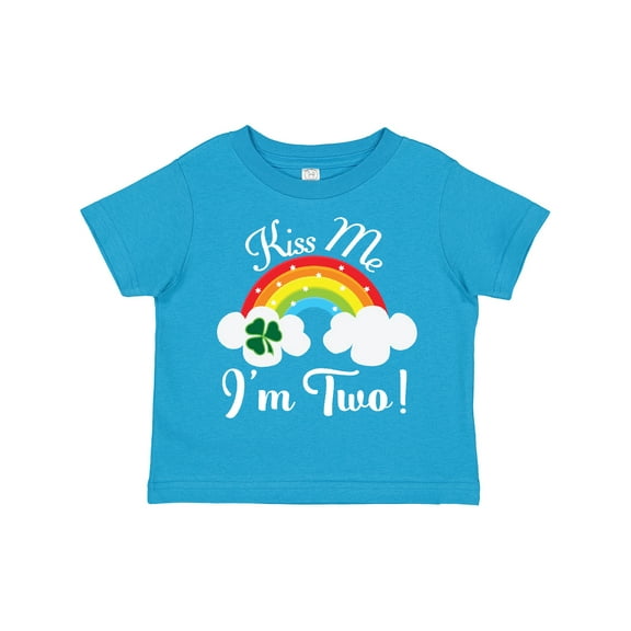 Inktastic 2nd Birthday Kiss Me I'm Two Boys or Girls Toddler T-Shirt