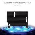 thumbnail image 5 of Raspberry Pi 4 Model B Aluminum Case, Passive Cooling Aluminum Alloy Protective Shell Metal Enclosure for Raspberry Pi 4 Model B, 5 of 5