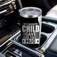 thumbnail image 4 of Mama Gift Mom 20oz Stainless Steel Tumbler with Lid and Straw Mother Insulated Tumblers from Daughter Mothers Day Gifts (Mug-Favorite Child), 4 of 6