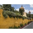 thumbnail image 2 of Paulson, Don 14x12 White Modern Wood Framed Museum Art Print Titled - Mexico Yellow wall outside church, 2 of 4