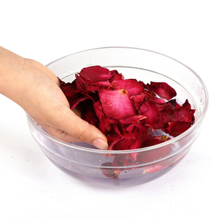 100 Grams Dried Rose Petals, Red Real Flower Rose Petal for Bath Foot Bath,  Wedding Confetti Decor 