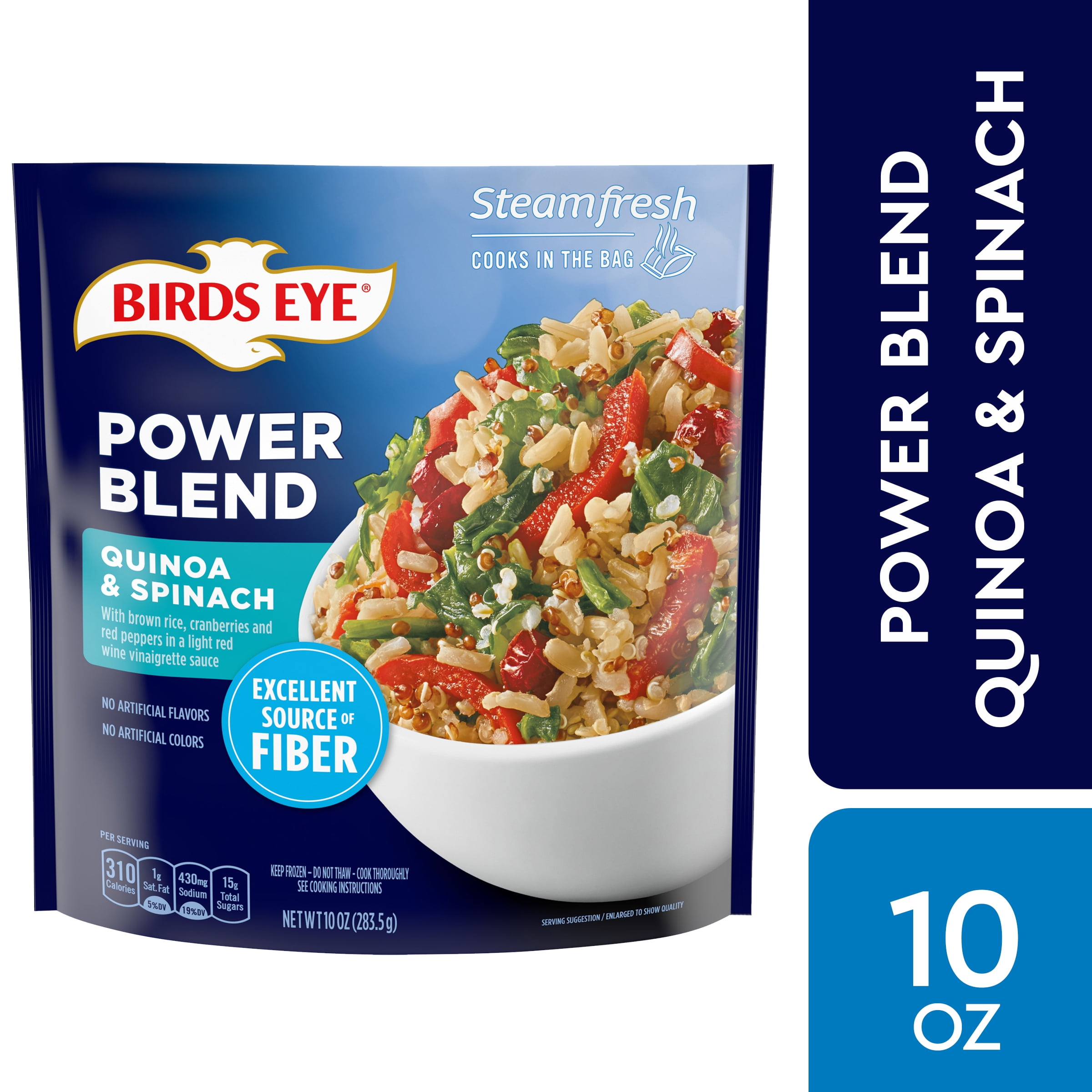 Birds Eye Steamfresh Superfood Blends Quinoa & Spinach, 10 Oz Walmart
