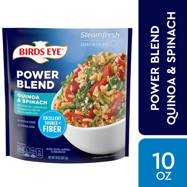 Birds Eye Steamfresh Superfood Blends Quinoa & Spinach, 10 Oz Walmart