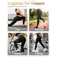 thumbnail image 5 of Carlikeit High Waisted Compression Leggings for Women, 3D Sculpting Workout Pants, Breathable Squat Proof Athletic Leggings for Training and Everyday Wear, 5 of 8