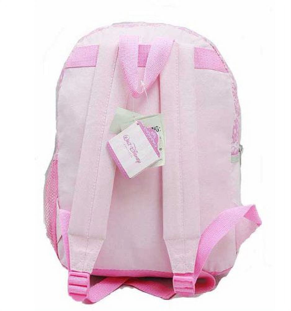 Medium Backpack - - Princess - Pink w/Flowers New School Bag 37697 - image 3 of 3