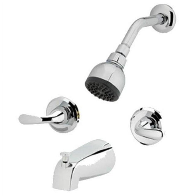 Homewerks Worldwide Import 239938 Home Pointe 2 Lever Shower Faucet - Chrome