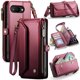 thumbnail image 1 of Funda tipo cartera para Google Pixel 9A con bloqueo RFID, tarjetero, cremallera y ranura para billetes, correa de hombro magnética de piel sintética suave para mujer, 1 of 10