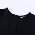 thumbnail image 6 of Zwiiyzr 2025 1-8Y Infant Toddler Baby Dress Summer Casual Cute Solid Color Sleeveless Dress Black, 6 of 6
