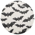 thumbnail image 3 of Ryvnso Bats Halloween Round Plate Mats Dining Table Placemat Set of 4 for Holiday Decoration, 3 of 7