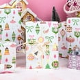 thumbnail image 5 of HOMERAL Christmas Wrapping Paper Roll - White Gift Wrap with Christmas Tree, Nutcracker, Dancing Girl, Bell - Perfect for Christmas - 17 Inch X 33 Feet, 5 of 6