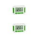 thumbnail image 2 of Inteprter Reloj digital con cinco alarmas separadas Recordatorio de pastillas Temporizador electrónico de escritorio multifuncional con Verde 2piezas, 2 of 6