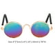 thumbnail image 2 of Gafas De Metal Para Mascotas Gafas De Sol De Moda Para Mascotas Gafas Antideslizantes Para Perros Protección Solar Gafas Retro Para Mascotas Protección Ocular Decoración Para Mascotas Gafas De Sol Advancent PT001575-03, 2 of 6