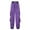 HB125 Purple, variant on Likimi Mens Ski Pants Thickened Waterproof Drawstring Elastic Waist Solid Color Fashion Outdoor Long Trousers With Pocket Size L Black