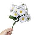 thumbnail image 7 of Outdoor Artificial Flowers Faux Outdoor Flowers Blue Artificial Flowers 12 in Patriotic Decor Porch Decorations Outdoor Vase Arrangement, 7 of 7