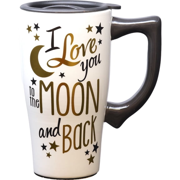 MOON & BACK 18 OUNCE CERAMIC TRAVEL MUG