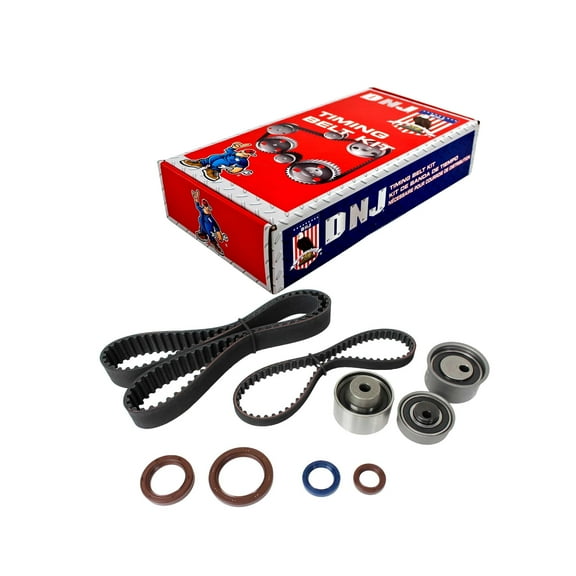 DNJ TBK153B Timing Belt Kit Fits Cars & Trucks 94-99 Mitsubishi Eclipse Galant 2.4L L4 SOHC 16v