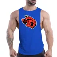 thumbnail image 2 of Camiseta sin mangas para exteriores, baloncesto, secado rápido, para las cuatro estaciones, moda, gimnasio, deporte, ocio, Y2k, transpirable, ropa para hombre, FNAF, 2 of 5
