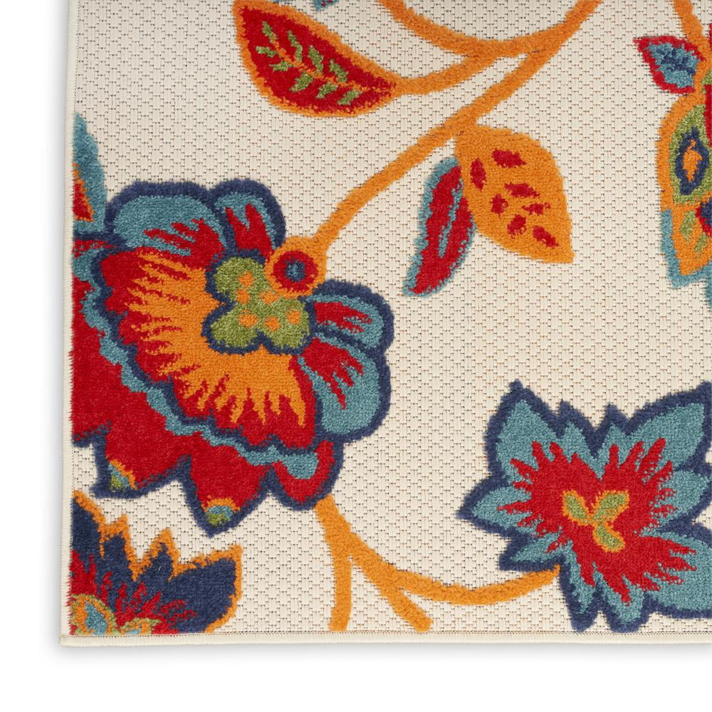 Nourison Aloha Indoor/Outdoor Multicolor 7'10" x 10'6" Area Rug, (8x11)