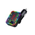 thumbnail image 1 of Car Hands-free Bluetooth 5.0 FM Transmitter Car Kit MP3 Modulator Player Handsfree Audio Receiver 3.1A Dual USB Fast Charger, 1 of 1