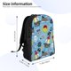 thumbnail image 4 of Disketp Pirate Marine Animals Mochila Unisex de Apertura Lateral Completa, Mochila para Laptop para Escuela, Trabajo y Viajes, 4 of 8