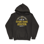 Funny Extreme Ironing T-Shirt - I Like My Addiction