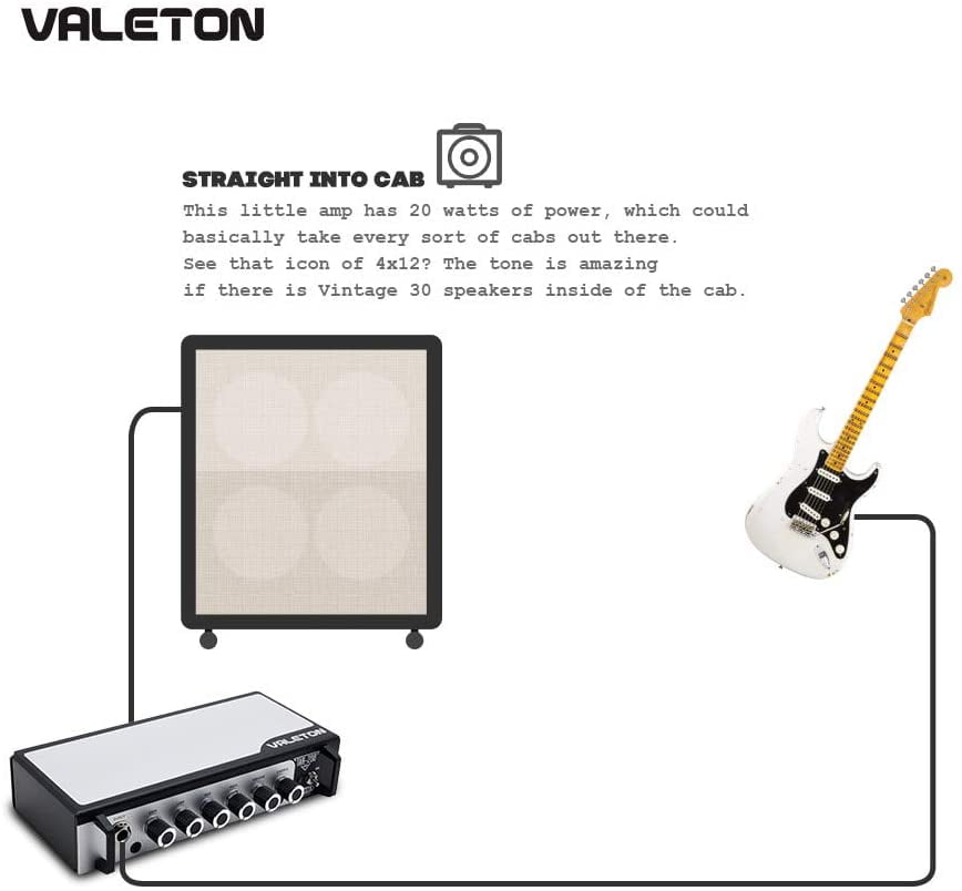 Buy Valeton Guitar Amplifier Head TAR20G Amp Pedal Platform Studio