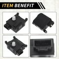 thumbnail image 7 of Unique Bargains HVAC Air Door Actuator Heater Blend Door Actuator for Ford F-250 Super Duty 2011-2016 for Ford F-350 Super Duty 2011-2016 AC Heater Actuator No.604280, 7 of 7