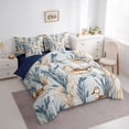 thumbnail image 3 of Homewish Teens Animal Mallard Duck Twin Bedding Sets 7-Piece,Rustic Farmhouse Bedding Comforter Set Microfiber,Lake House Breathable Sheet Sets,Microfiber Bedroom Decor,Reversible, 3 of 8