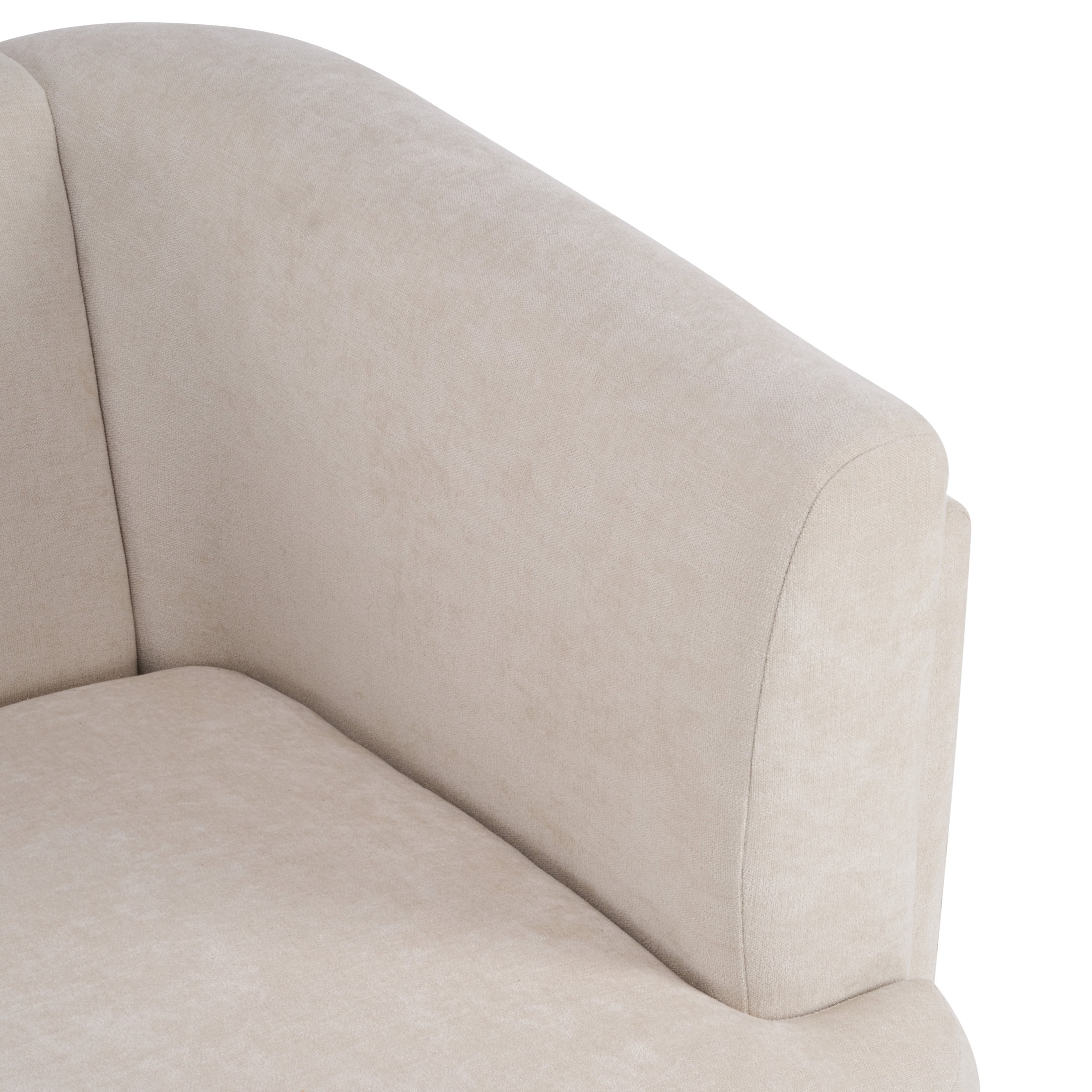 Christopher Knight Home 77.5" Modern Upholstered Sofa, 3 Seater Living Room Couch, Beige