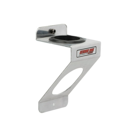 Extreme Max 5001.6308 Wall-Mounted Aluminum Flashlight Holder for Enclosed Race Trailer, Shop, Garage, Storage - Silver