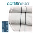 thumbnail image 3 of Toalla Cottonella Medio Cuerpo Blanca con Cenefa Gris 70x130 cm, 3 of 4