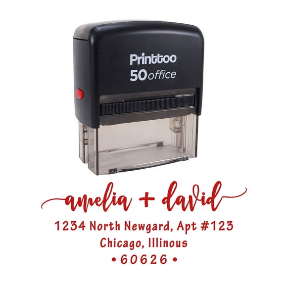 Printtoo Self Inking Office Stationery Dater Stamp With Posted Text Date Document Rubber Stamp-Black
