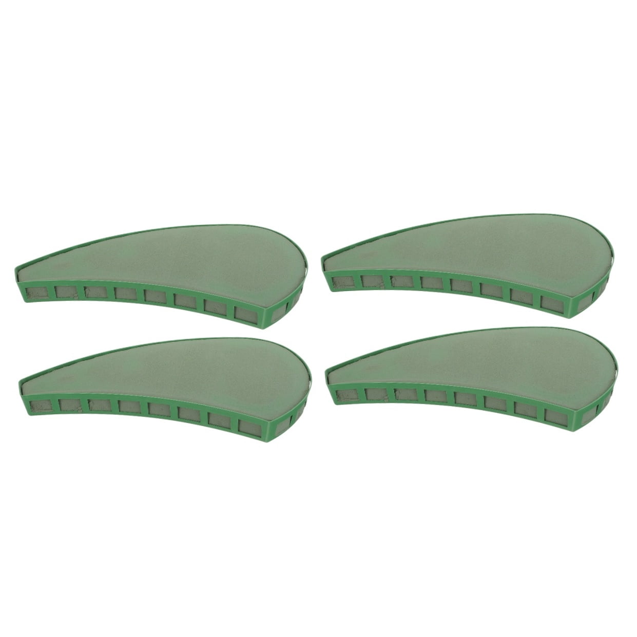 Raindrops 4-Pack Floral Foam Blocks for Wedding Car Decoration, Practical Flower Arrangement Base for Wedding Accessories