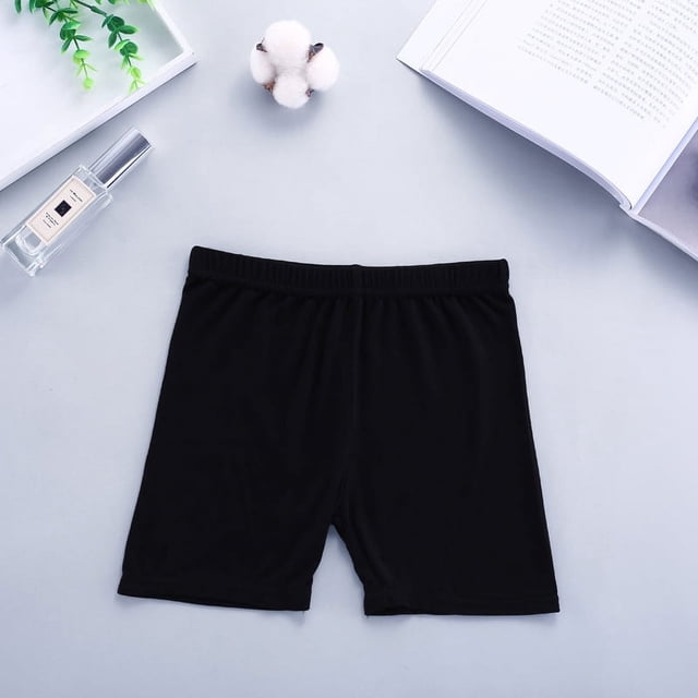 Pantalones de seguridad para niñas, pantalones cortos anti luz de color caramelo para niños, pantalones de seguridad para niñas, ropa interior de boxeo para bebés