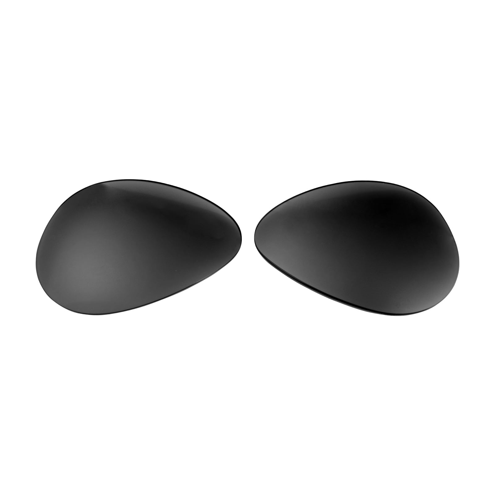 Walleva Black Polarized Replacement Lenses for Costa Del Mar South