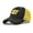 Yellow, variant on Letter Embroidery Mesh Cap Unisex Summer Sun Protection Visor Trucker Hat