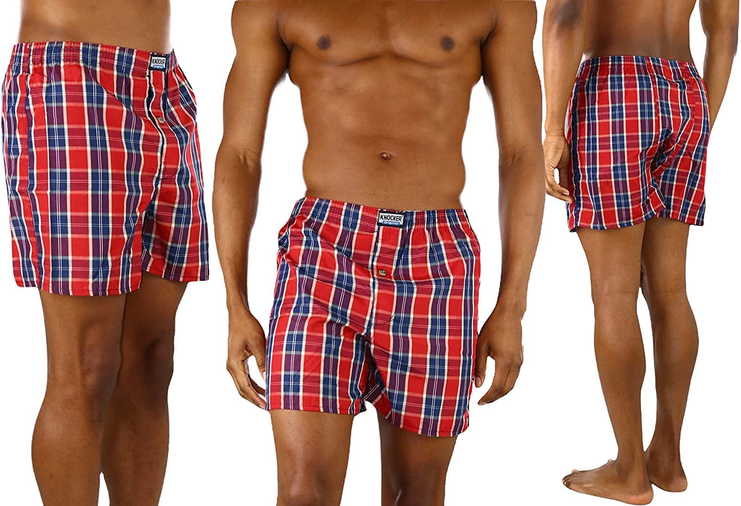 6 Mens Plaid Boxer Shorts Lot Underwear Pack Size 2XL 46-48 Comfort Wa —  AllTopBargains