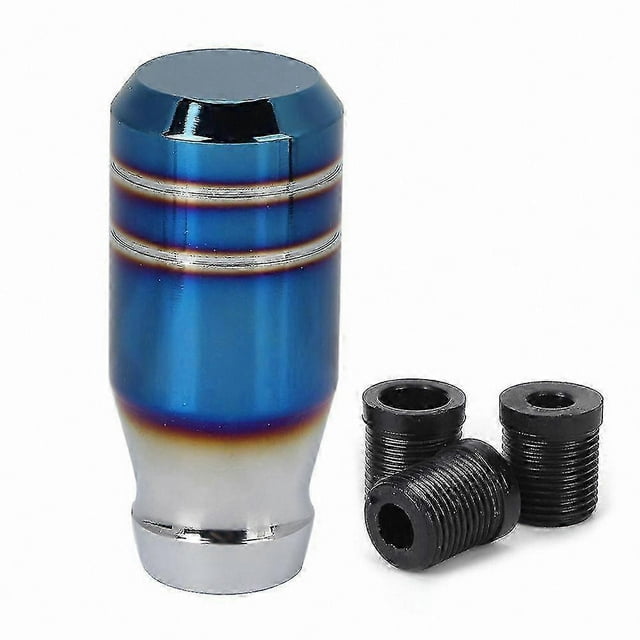 Aluminum Manual Shift Knob with Threaded Adapter for Transmission Lever