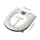 thumbnail image 3 of Thickened Toilet Seat Cushion Sitting Toilet Cover Warm Version Washable Toilet Seat Cushion Household Toilet Collar, 3 of 6