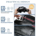 thumbnail image 4 of LNGOOR Waterproof Shoulder Bag, Leather Sling Bag for Men and Women, Chest Crossbody Daypack, Multipurpose Cross Body Chest Bag, 4 of 5