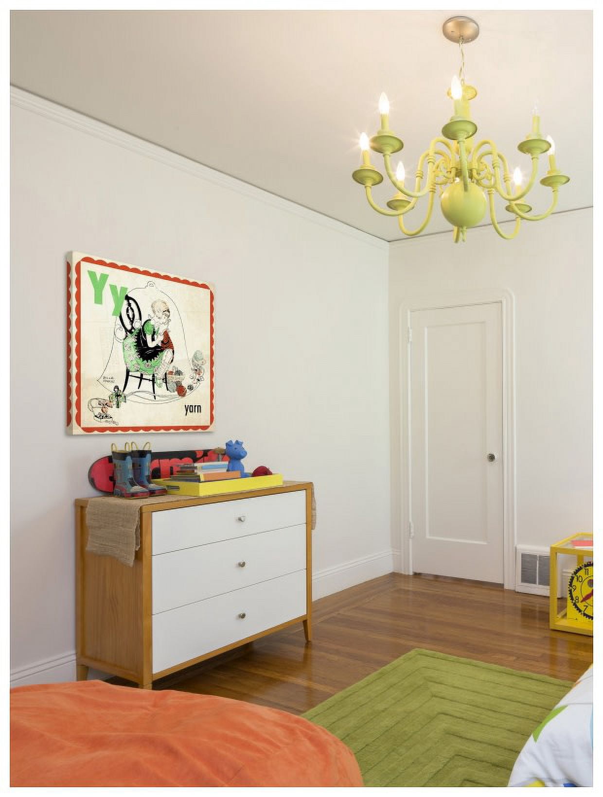 Marmont Hill "Yarn" by Curtis Painting Print on Canvas