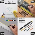 thumbnail image 2 of Listo 1620 BLACK COLOR - China Markers/Grease Pencils/China Marking/Pencils/Wax Pencils - Made in USA (72), 2 of 8