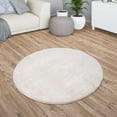 thumbnail image 5 of Paco Home Soft Washable Area Rug In Cream - 3'11" Round (4'Round), 5 of 5