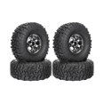 thumbnail image 1 of Ensemble de 4 Pneus de Jante de Roue de Cadenas en Métal Robuste 120mm pour Voiture Rc Crawler 1/10 Axial Scx10 Trx, 1 of 5