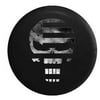 Smoke Out Skull - American Flag Military Patriot Spare Tire Cover for Jeep RV 31 Inch