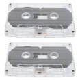 thumbnail image 1 of HLONK 2Pcs Blank Tapes Cassette for DIY Decoration and Recording Purposes, 1 of 8