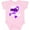 AD-Pink, variant on Inktastic I Wear Purple for My Grandpa Pancreatic Cancer Awareness Boys or Girls Baby Bodysuit