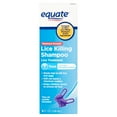 Equate Maximum Strength Lice Killing Shampoo, 8 Fl Oz