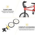 thumbnail image 3 of Shisuyan 1 Set Alloy Mini Mountain Bike Toy Finger Toy Kids Children Gift, 3 of 8
