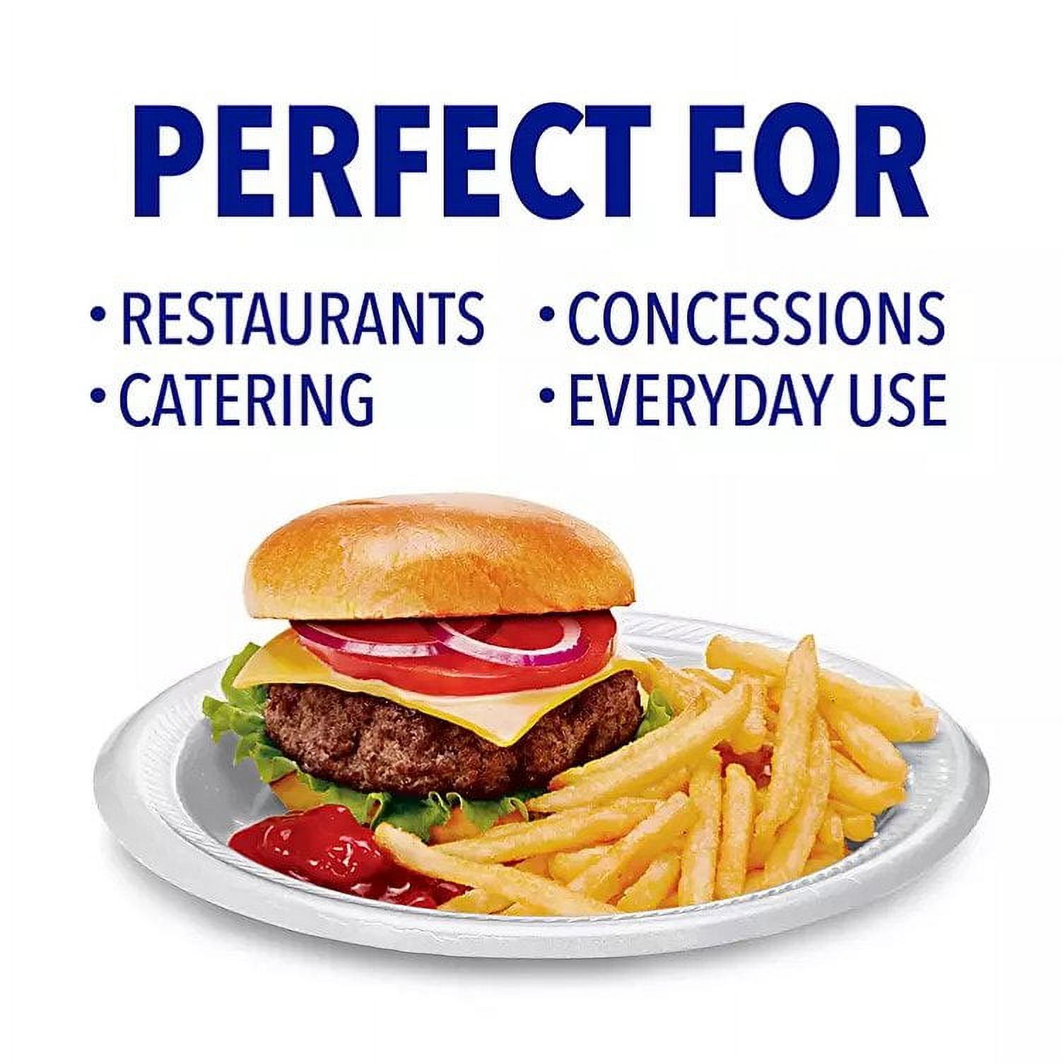 Hefty Supreme Foam Disposable Lunch Plates, 8 7/8" (250 ct.)
